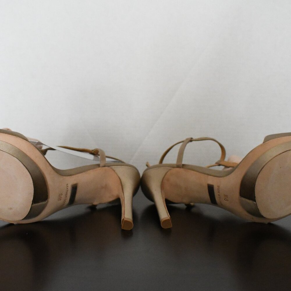 Gorgeous Badgley Mishka platform heels with flower detail; Women's Size 9 (US) - Picture 9 of 9